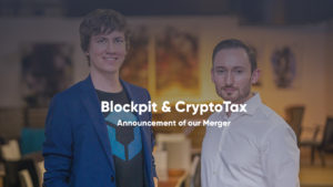 Blockpit and Cryptotax merge to form the largest provider of crypto tax solutions 2 Merger von Cryptotax und Blockpit